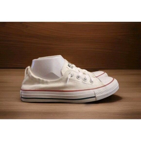 Converse All Star Shoreline Slip-On Sneakers Women’s Size 7 White - Picture 1 of 12